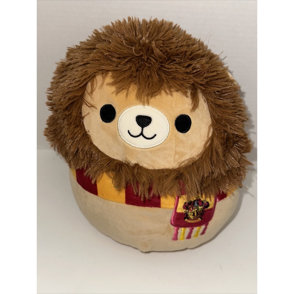 Squishmallows Harry Potter Gryffindor Lion Plush 10 In Kellytoy Wizarding World - Picture 14 of 16